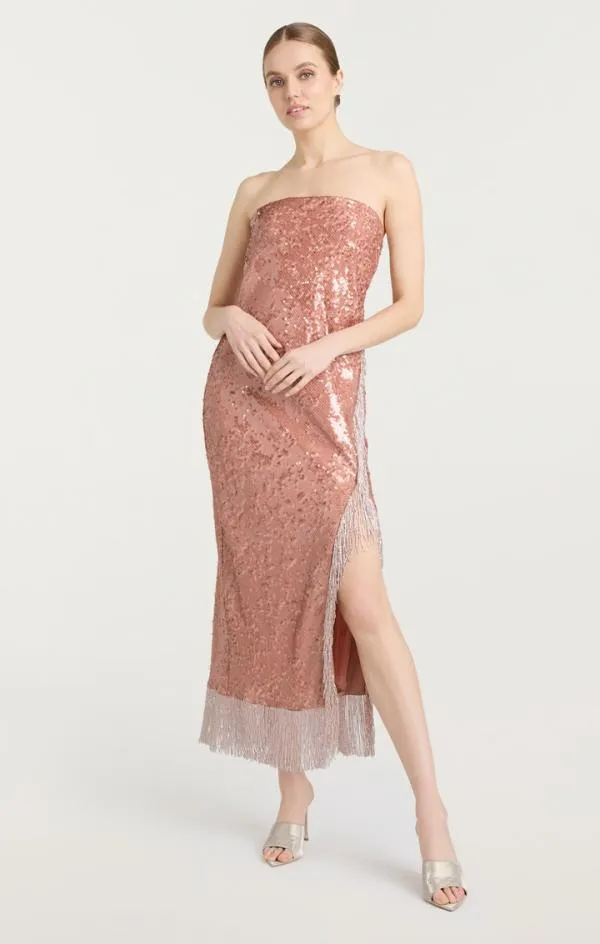 Cinq Sept Amora Dress Blusher Women Midi