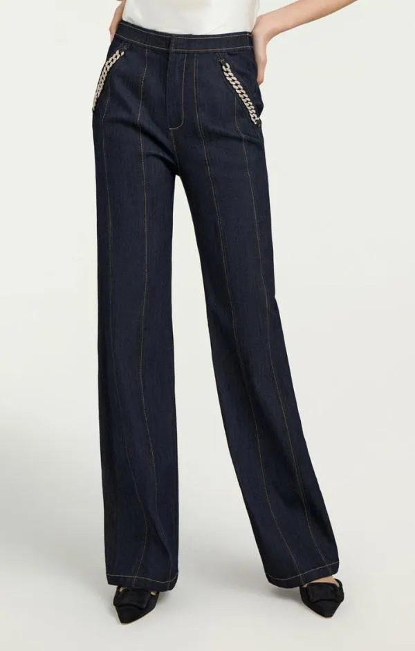Cinq Sept Chaya Pant Indigo Women Pants