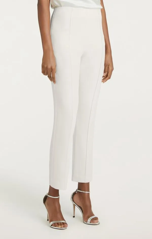 Cinq Sept Cropped Brianne Pant Ivory Women Pants
