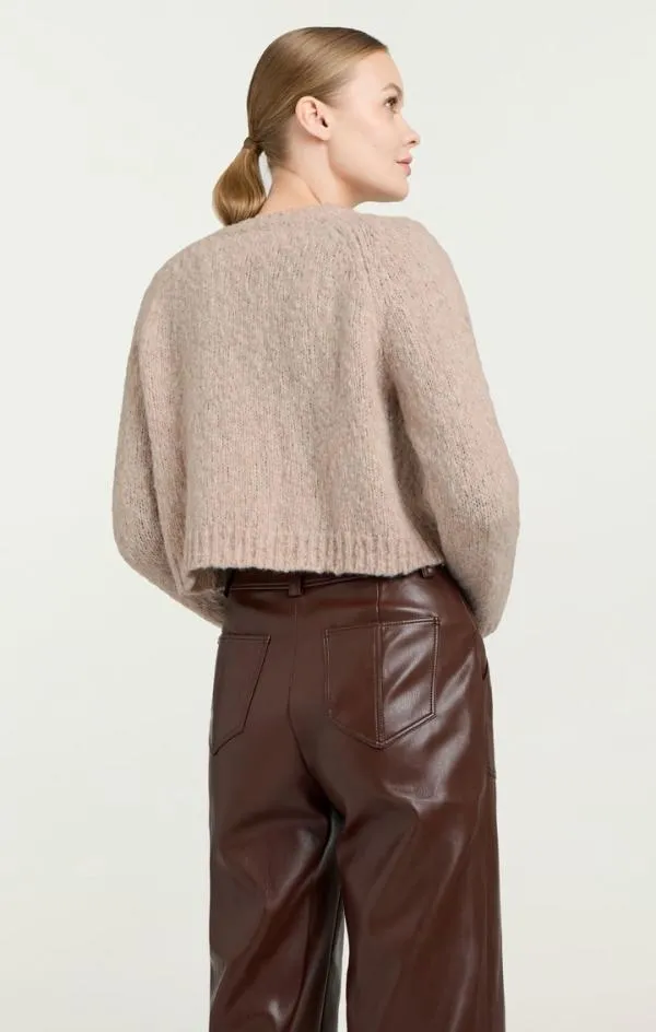 Cinq Sept Diamond Daisies Millie Cardigan Oyster Women Sweaters and Knits