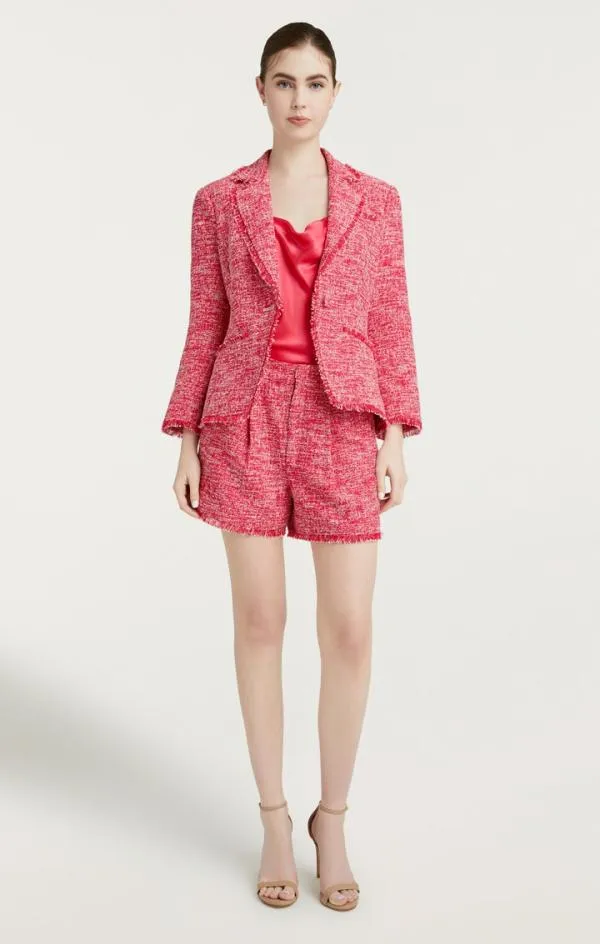 Cinq Sept Katrice Blazer Berry Jamwhite Women Blazers