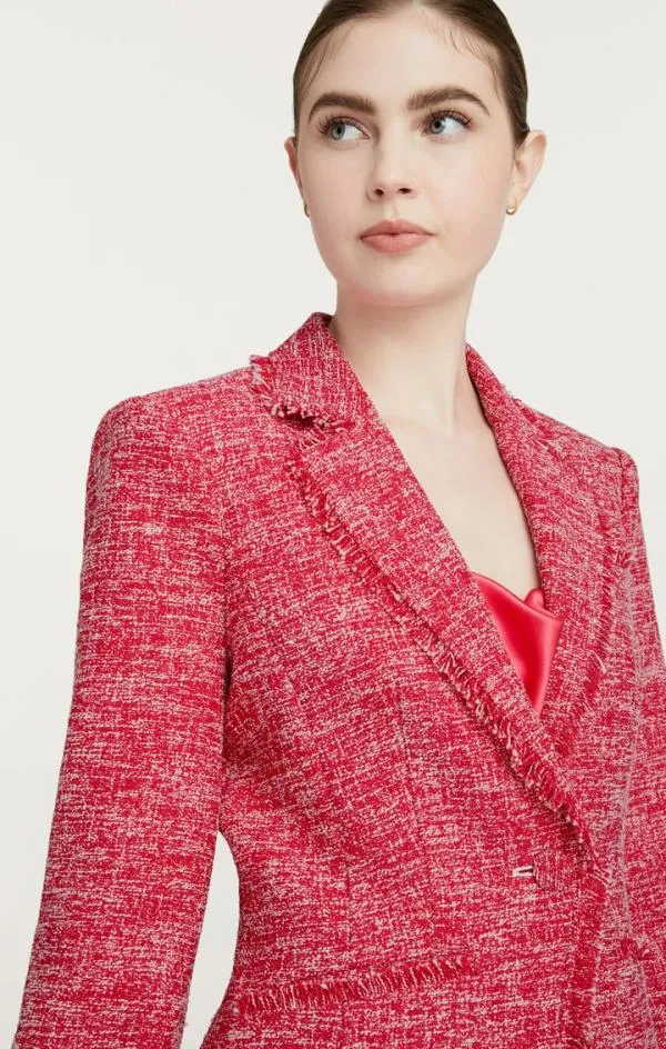 Cinq Sept Katrice Blazer Berry Jamwhite Women Blazers