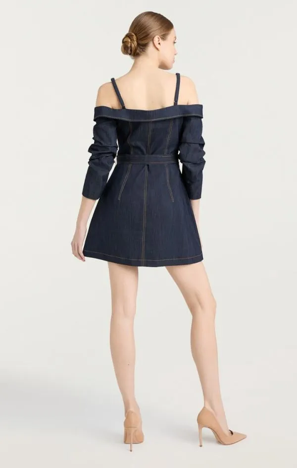 Cinq Sept Malinda Dress Indigo Women Mini