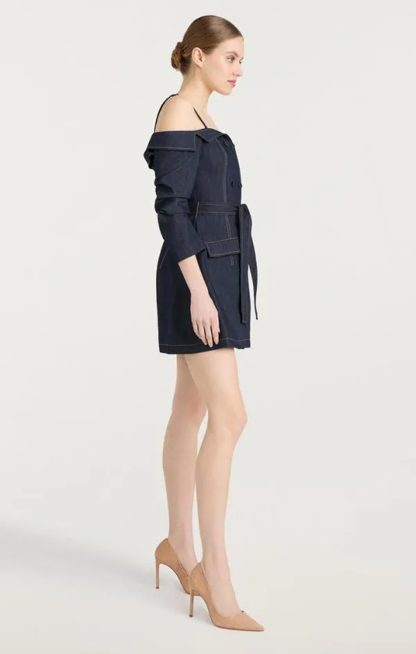 Cinq Sept Malinda Dress Indigo Women Mini