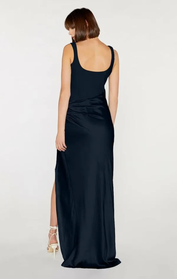 Cinq Sept Marian Gown Navy Women Cocktail and Evening