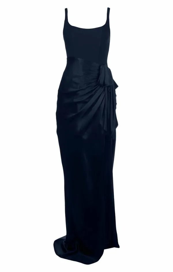 Cinq Sept Marian Gown Navy Women Cocktail and Evening