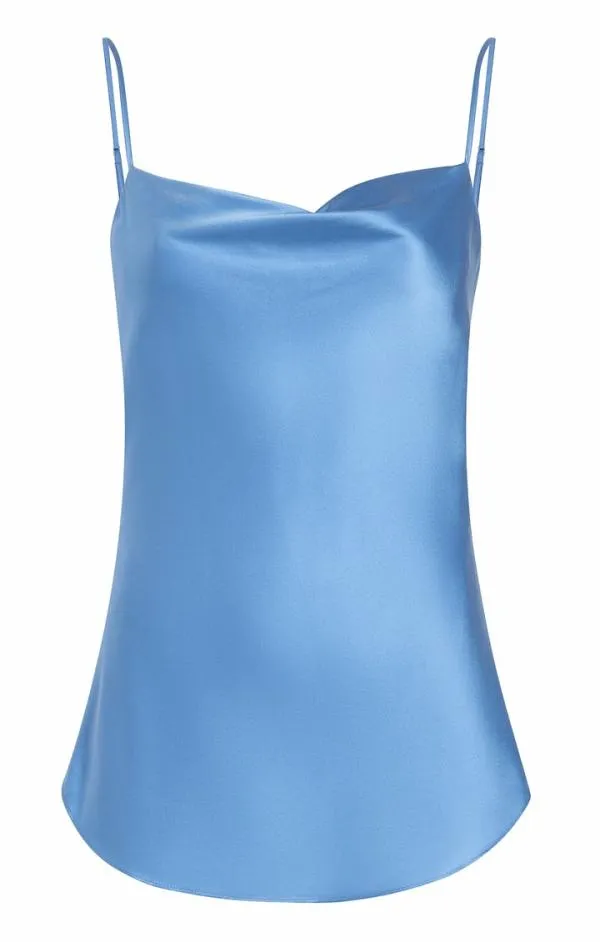 Cinq Sept Marta Cami French Blue Women Tank Tops and Camisoles