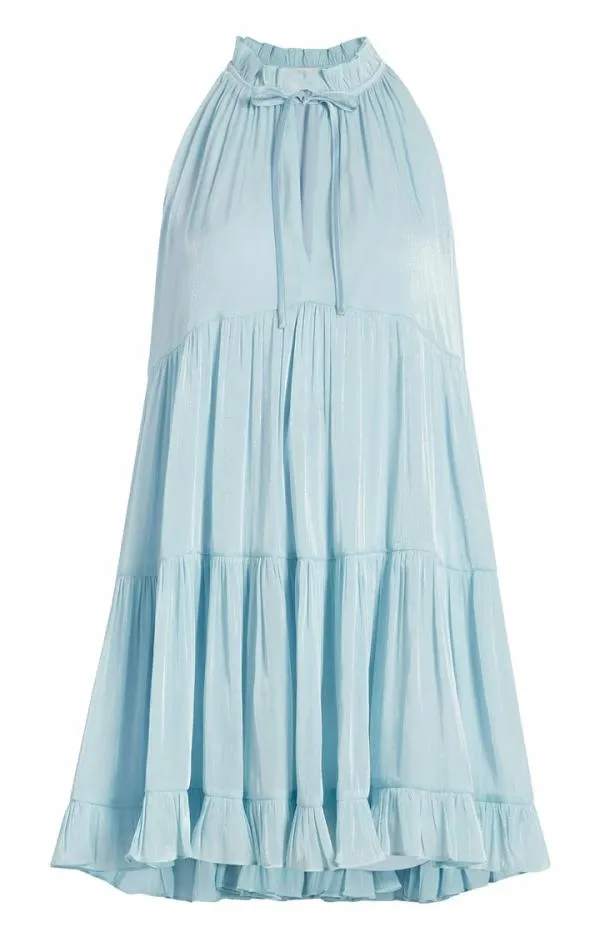 Cinq Sept Sleeveless Phyllis Dress Dream Blue Women Mini