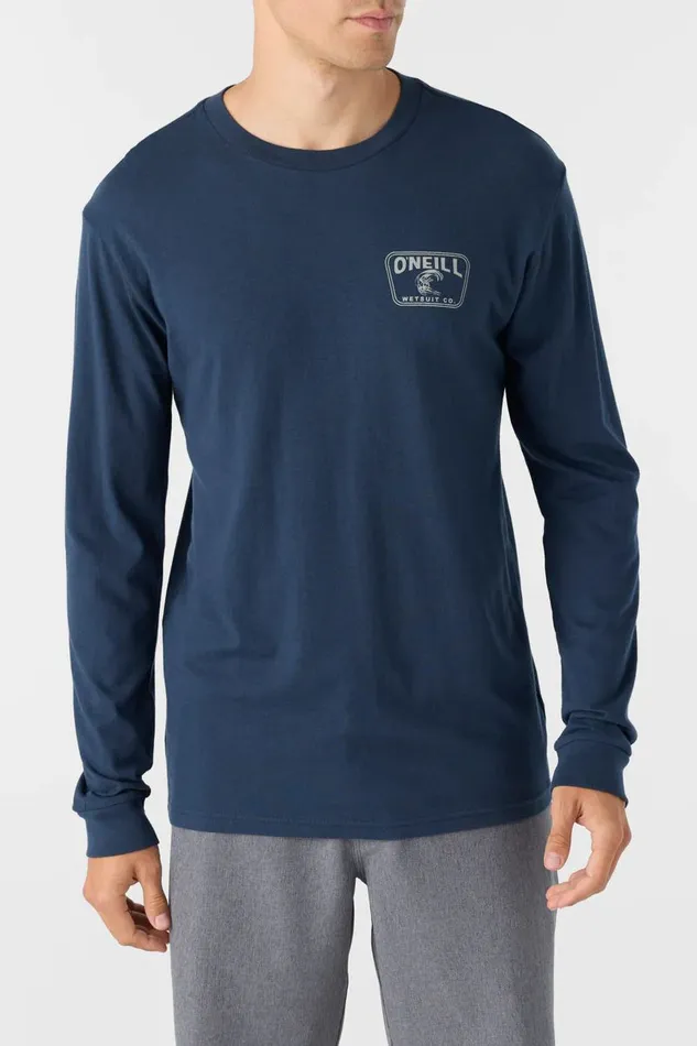 CLEAN STANDARD FIT LONG SLEEVE TEE New Navy Men O039NEILL Clothing