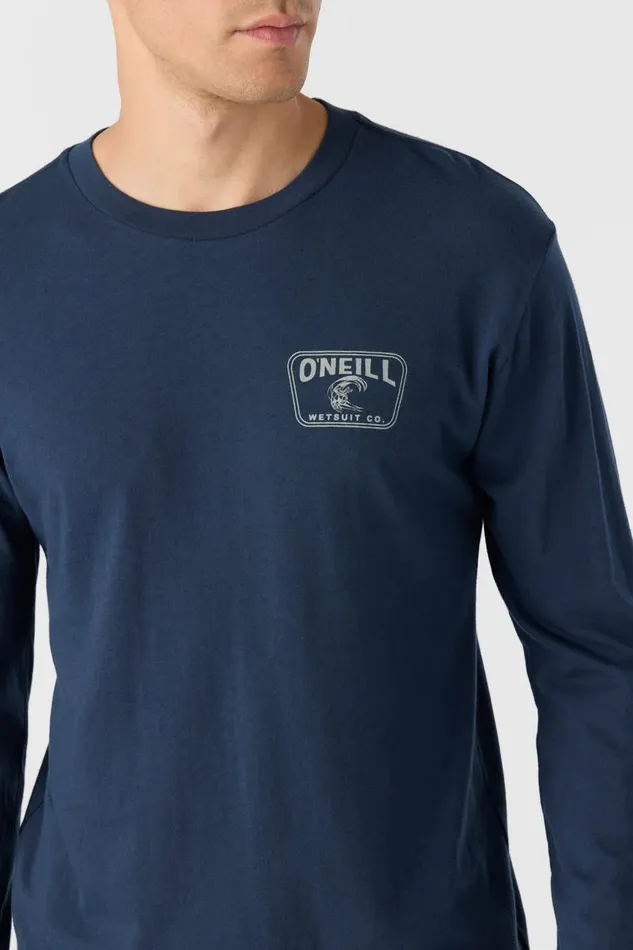 CLEAN STANDARD FIT LONG SLEEVE TEE New Navy Men O039NEILL Clothing