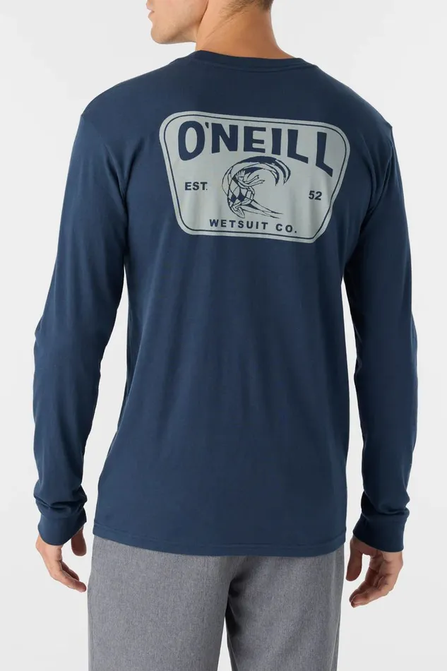 CLEAN STANDARD FIT LONG SLEEVE TEE New Navy Men O039NEILL Clothing