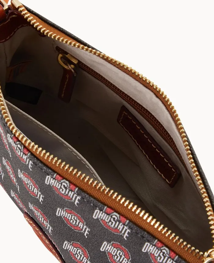 Collegiate Ohio State University Crossbody Pouchette Ohio State Woman Dooney and Bourke Crossbodies Collegiate Ohio State University Crossbody Pouchette Ohio State Woman Dooney and Bourke Crossbodies