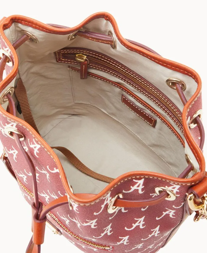 Collegiate University Of Alabama Drawstring U Of Alabama Woman Dooney and Bourke Shoulder Bags Collegiate University Of Alabama Drawstring U Of Alabama Woman Dooney and Bourke Shoulder Bags