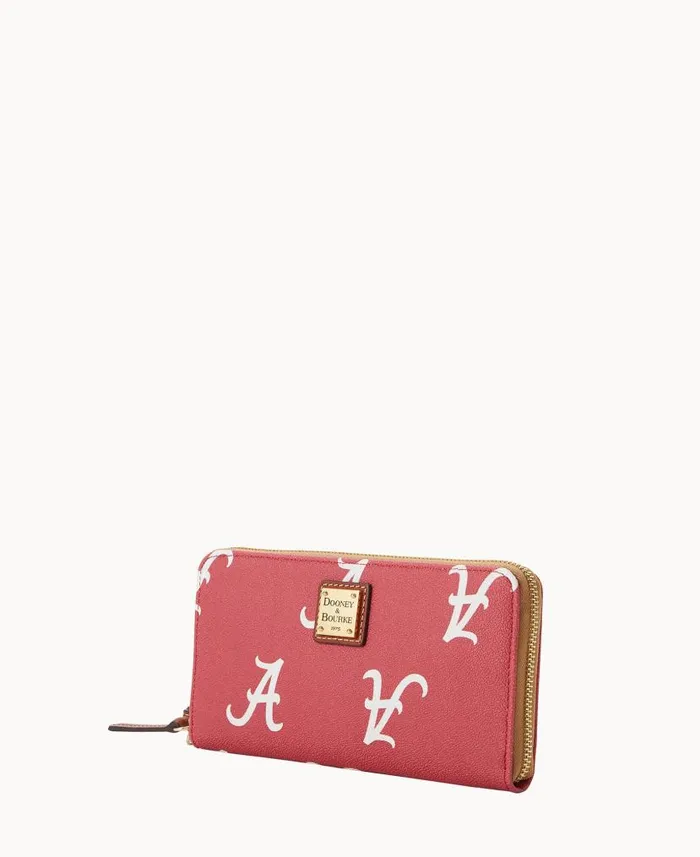 Collegiate University Of Alabama Large Zip Around Wristlet Alabama ManWoman Dooney and Bourke Wallets Collegiate University Of Alabama Large Zip Around Wristlet Alabama ManWoman Dooney and Bourke Wallets