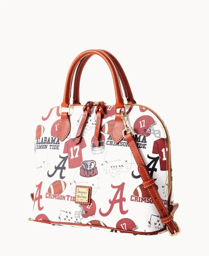 Collegiate University Of Alabama Zip Zip Satchel U Of Alabama Woman Dooney and Bourke Satchels Collegiate University Of Alabama Zip Zip Satchel U Of Alabama Woman Dooney and Bourke Satchels