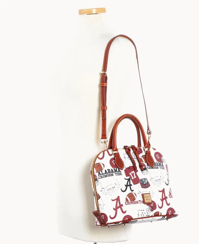 Collegiate University Of Alabama Zip Zip Satchel U Of Alabama Woman Dooney and Bourke Satchels Collegiate University Of Alabama Zip Zip Satchel U Of Alabama Woman Dooney and Bourke Satchels