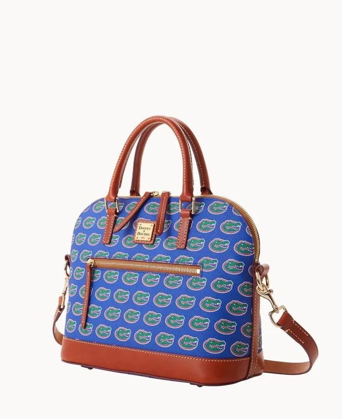 Collegiate University Of Florida Domed Zip Satchel U Of Florida Woman Dooney and Bourke Satchels Collegiate University Of Florida Domed Zip Satchel U Of Florida Woman Dooney and Bourke Satchels