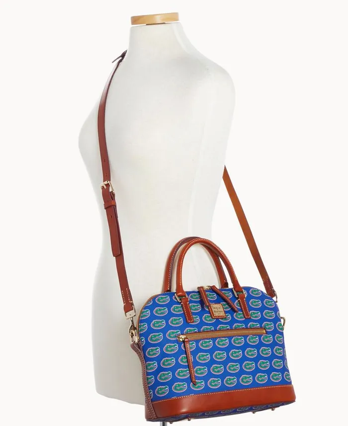 Collegiate University Of Florida Domed Zip Satchel U Of Florida Woman Dooney and Bourke Satchels Collegiate University Of Florida Domed Zip Satchel U Of Florida Woman Dooney and Bourke Satchels