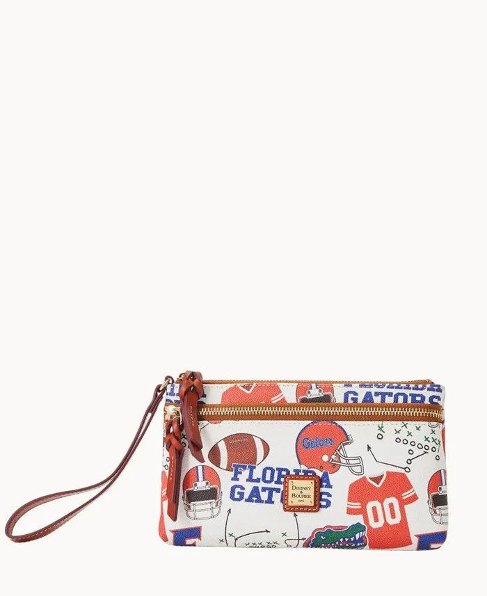 Collegiate University Of Florida Double Zip Wristlet University Of Florid ManWoman Dooney and Bourke Wallets Collegiate University Of Florida Double Zip Wristlet University Of Florid ManWoman Dooney and Bourke Wallets