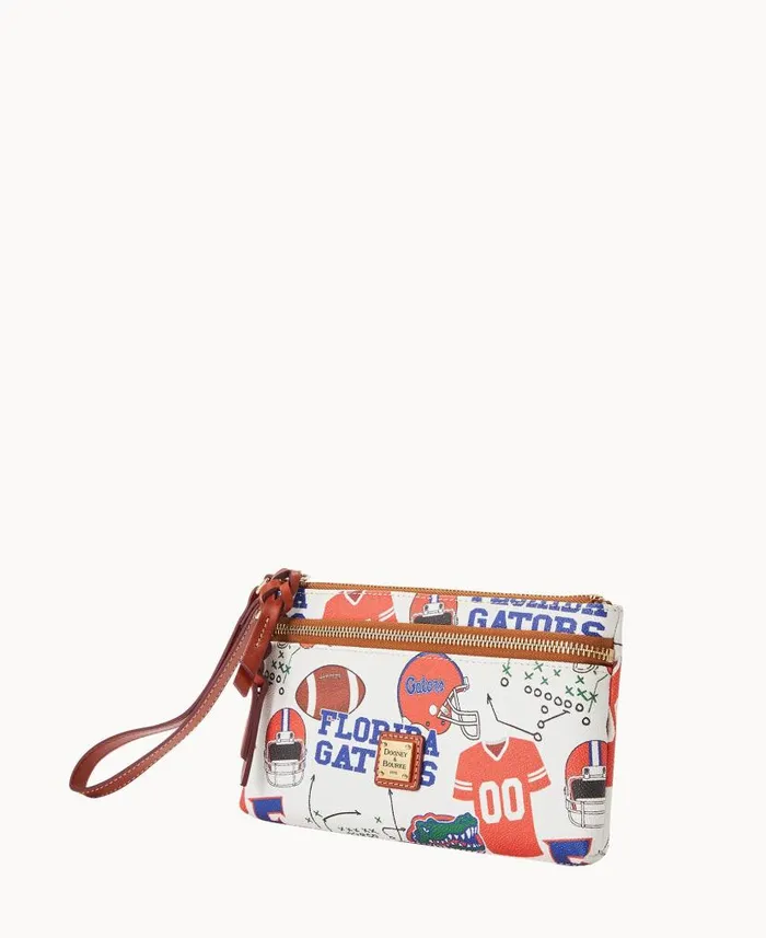Collegiate University Of Florida Double Zip Wristlet University Of Florid ManWoman Dooney and Bourke Wallets Collegiate University Of Florida Double Zip Wristlet University Of Florid ManWoman Dooney and Bourke Wallets