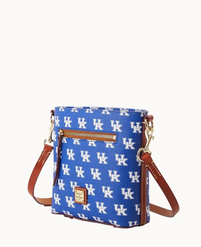 Collegiate University Of Kentucky Small Zip Crossbody U Of Kentucky Woman Dooney and Bourke Crossbodies