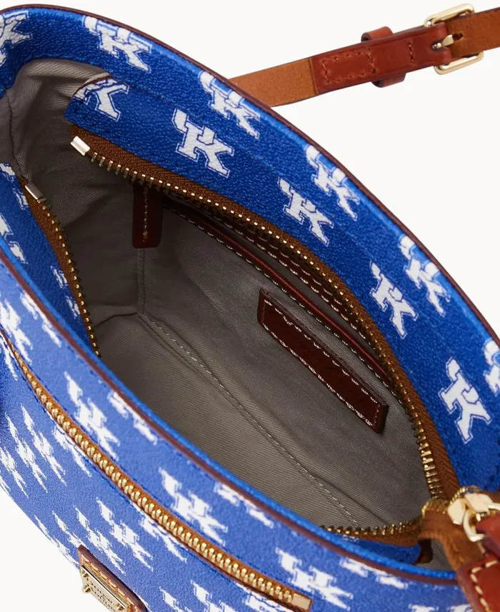 Collegiate University Of Kentucky Small Zip Crossbody U Of Kentucky Woman Dooney and Bourke Crossbodies