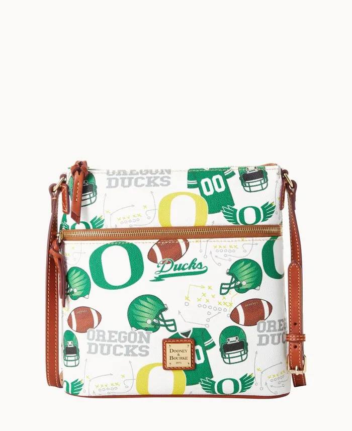 Collegiate University Of Oregon Crossbody Oregon Woman Dooney and Bourke Crossbodies