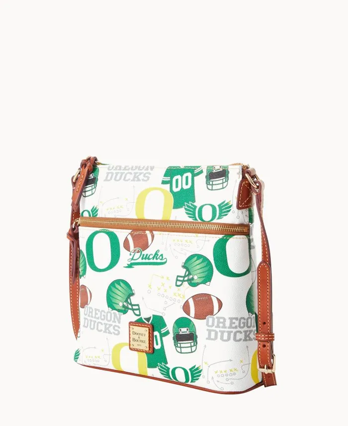Collegiate University Of Oregon Crossbody Oregon Woman Dooney and Bourke Crossbodies Collegiate University Of Oregon Crossbody Oregon Woman Dooney and Bourke Crossbodies