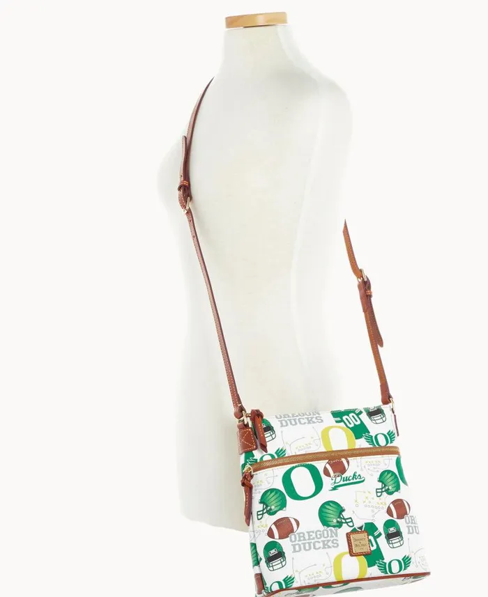 Collegiate University Of Oregon Crossbody Oregon Woman Dooney and Bourke Crossbodies Collegiate University Of Oregon Crossbody Oregon Woman Dooney and Bourke Crossbodies