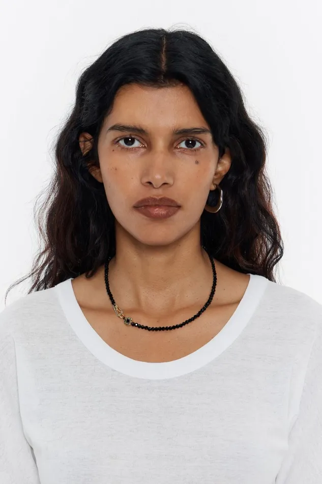 Collier Logo Et Cristaux Noirs Black Women Bimba Y Lola Jewelry Collier Logo Et Cristaux Noirs Black Women Bimba Y Lola Jewelry