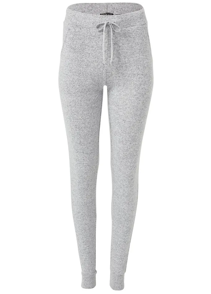 Cozy Lounge Hacci Joggers Heather Grey Women VENUS Cozy Loungewear