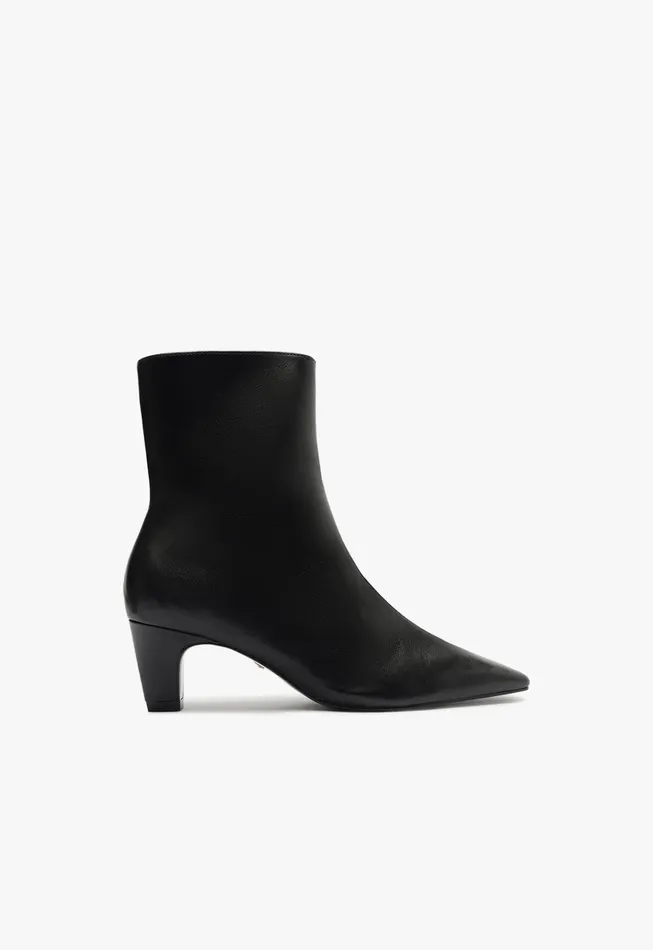 Dellia Bootie Black Women Schutz Shoes Booties