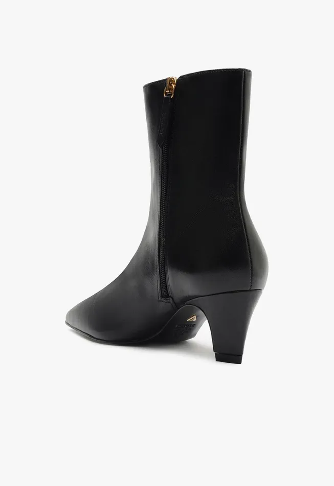 Dellia Bootie Black Women Schutz Shoes Booties