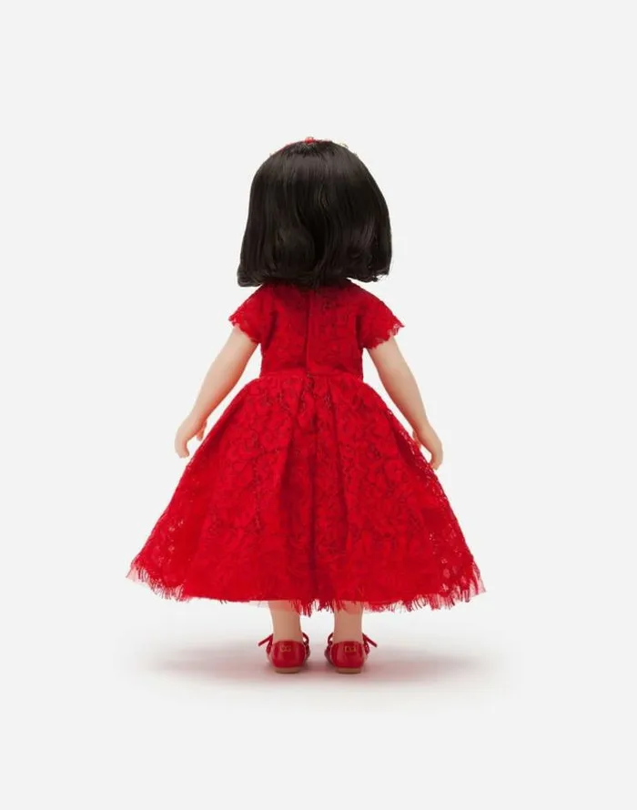 Dolce and Gabbana Accessories Children Doll With Lace Dress Multicolor Dolce and Gabbana Accessories Children Doll With Lace Dress Multicolor