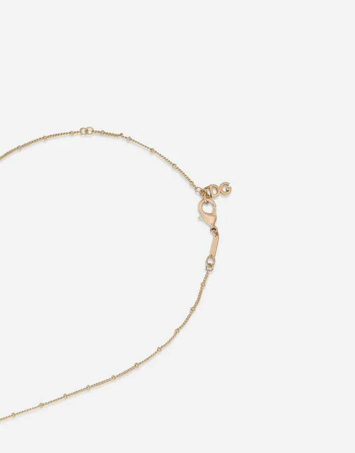 Dolce and Gabbana Bijoux Men Cross Necklace Gold Dolce and Gabbana Bijoux Men Cross Necklace Gold