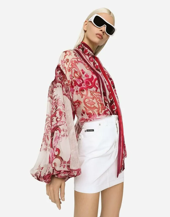 Dolce and Gabbana Denim Women Denim Mini Skirt White Dolce and Gabbana Denim Women Denim Mini Skirt White