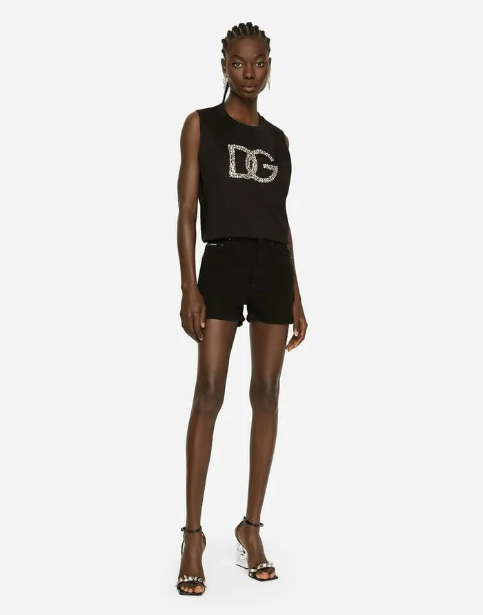 Dolce and Gabbana Denim Women Denim Shorts Multicolor