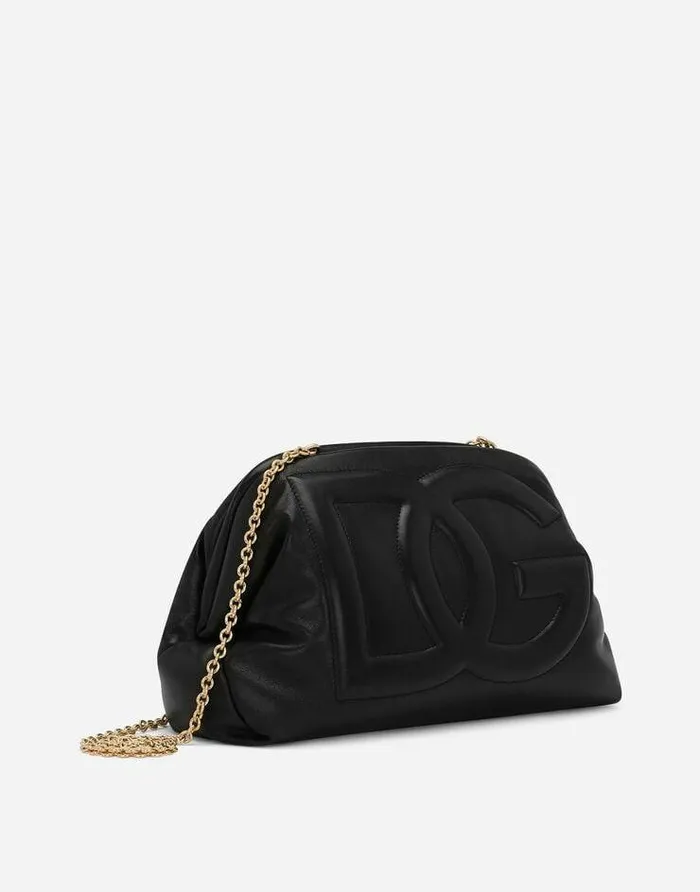 Dolce and Gabbana DG Logo Bag Women DG Logo Clutch Black Dolce and Gabbana DG Logo Bag Women DG Logo Clutch Black
