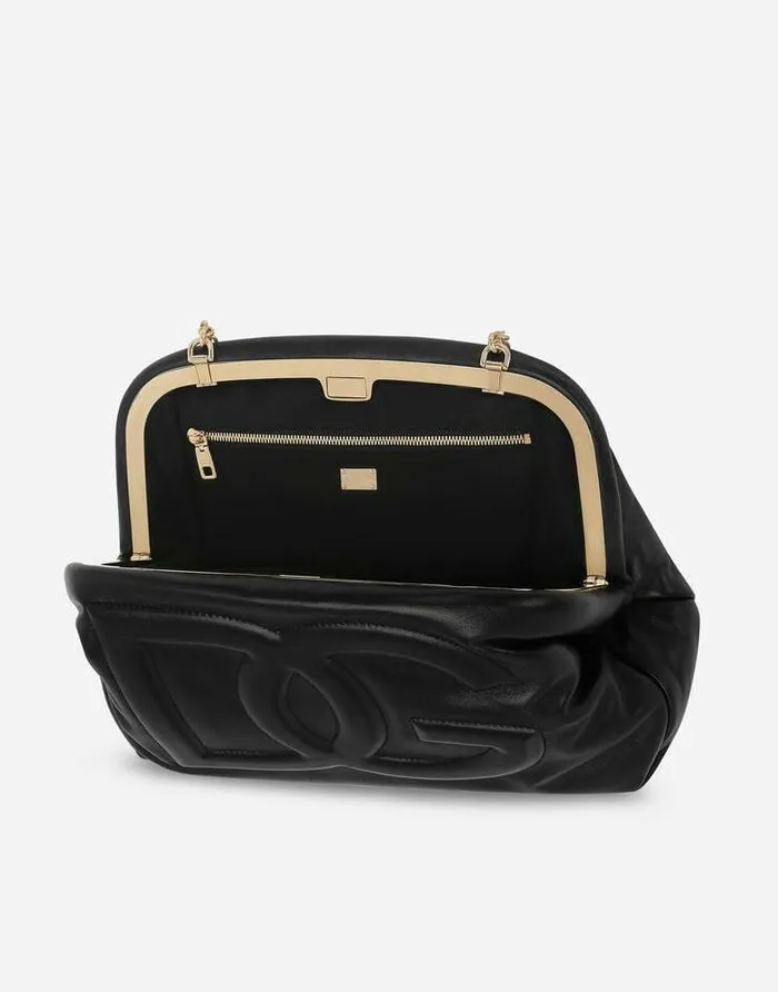 Dolce and Gabbana DG Logo Bag Women DG Logo Clutch Black Dolce and Gabbana DG Logo Bag Women DG Logo Clutch Black