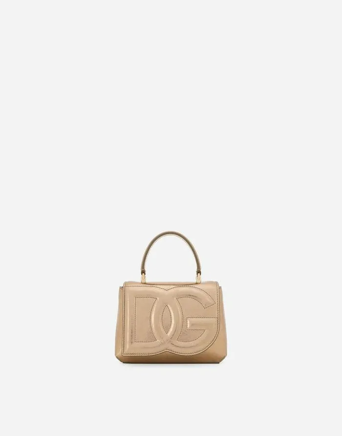 Dolce and Gabbana Handbags Women DG Logo Bag Tophandle Bag Gold