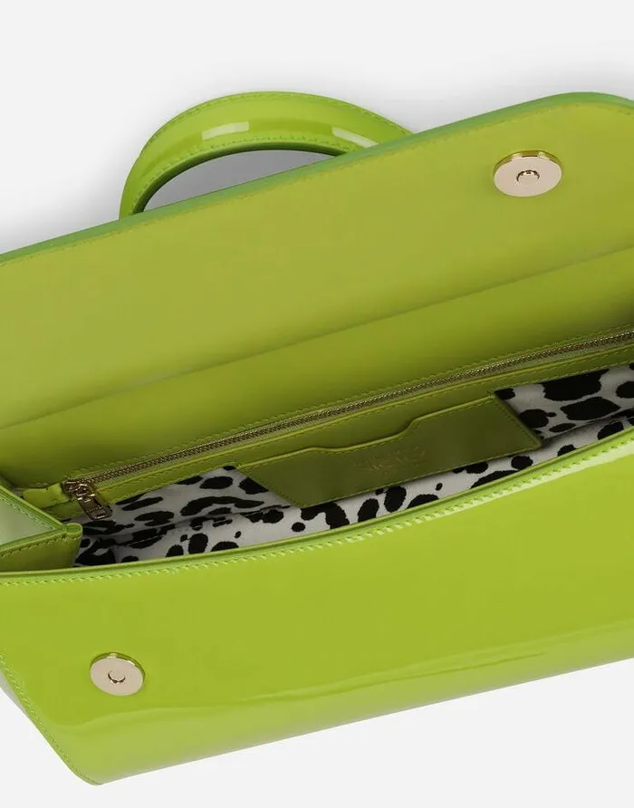 Dolce and Gabbana Handbags Women Elongated Sicily Handbag Green Dolce and Gabbana Handbags Women Elongated Sicily Handbag Green
