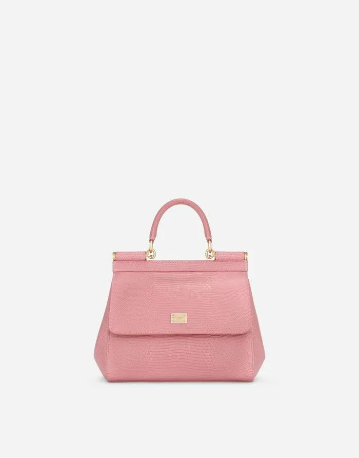 Dolce and Gabbana Handbags Women Medium Sicily Handbag Pink