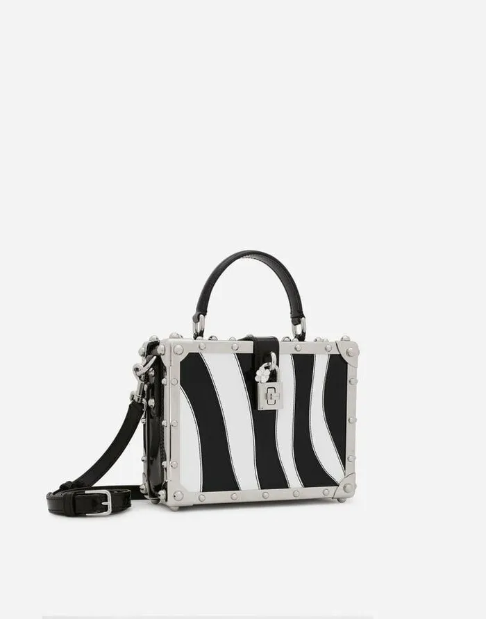 Dolce and Gabbana Handbags Women Patchwork Zebradesign Dolce Box Bag Multicolor Dolce and Gabbana Handbags Women Patchwork Zebradesign Dolce Box Bag Multicolor