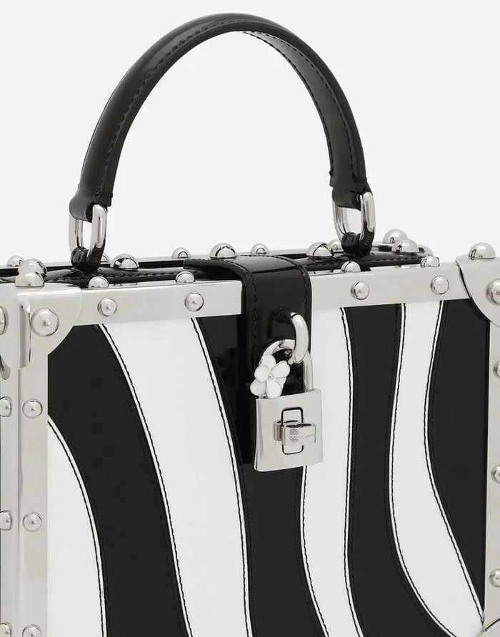 Dolce and Gabbana Handbags Women Patchwork Zebradesign Dolce Box Bag Multicolor Dolce and Gabbana Handbags Women Patchwork Zebradesign Dolce Box Bag Multicolor