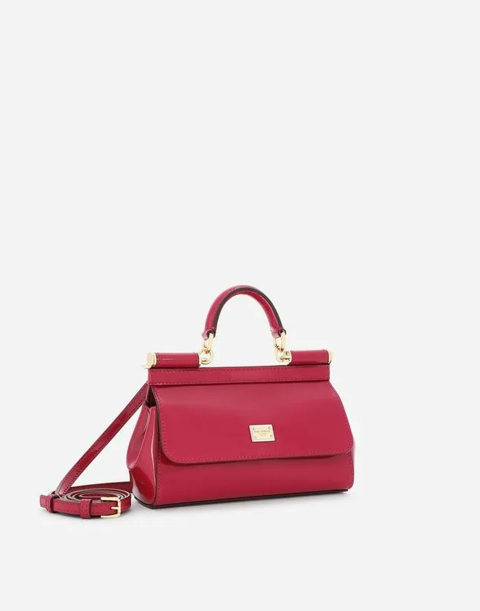 Dolce and Gabbana Handbags Women Small Sicily Handbag Fuchsia Dolce and Gabbana Handbags Women Small Sicily Handbag Fuchsia
