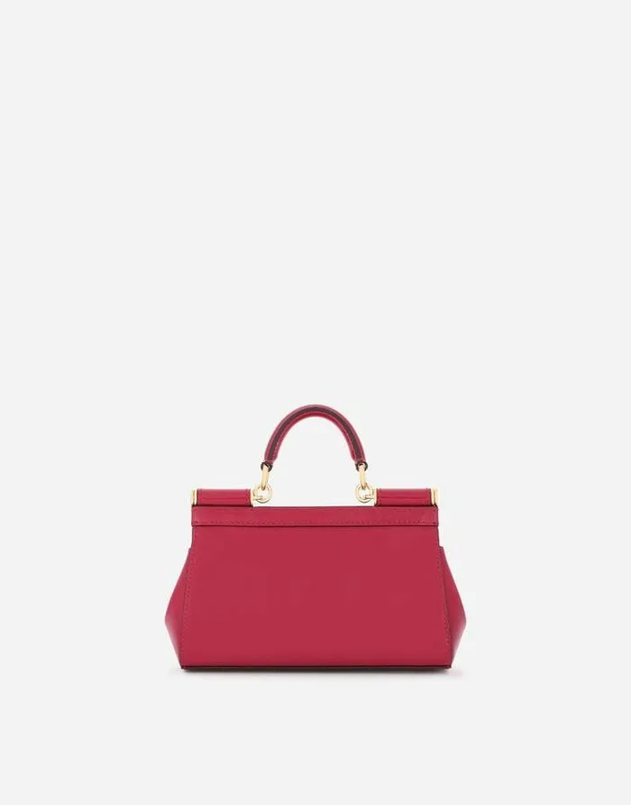 Dolce and Gabbana Handbags Women Small Sicily Handbag Fuchsia Dolce and Gabbana Handbags Women Small Sicily Handbag Fuchsia