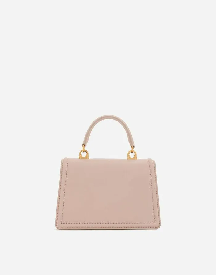 Dolce and Gabbana Handbags Women Small Smooth Calfskin Devotion Bag Pale Pink Dolce and Gabbana Handbags Women Small Smooth Calfskin Devotion Bag Pale Pink