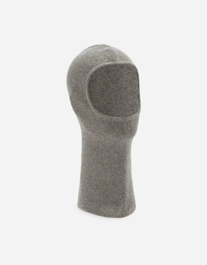 Dolce and Gabbana Hats And Gloves Men Virgin Wool Balaclava Grey Dolce and Gabbana Hats And Gloves Men Virgin Wool Balaclava Grey