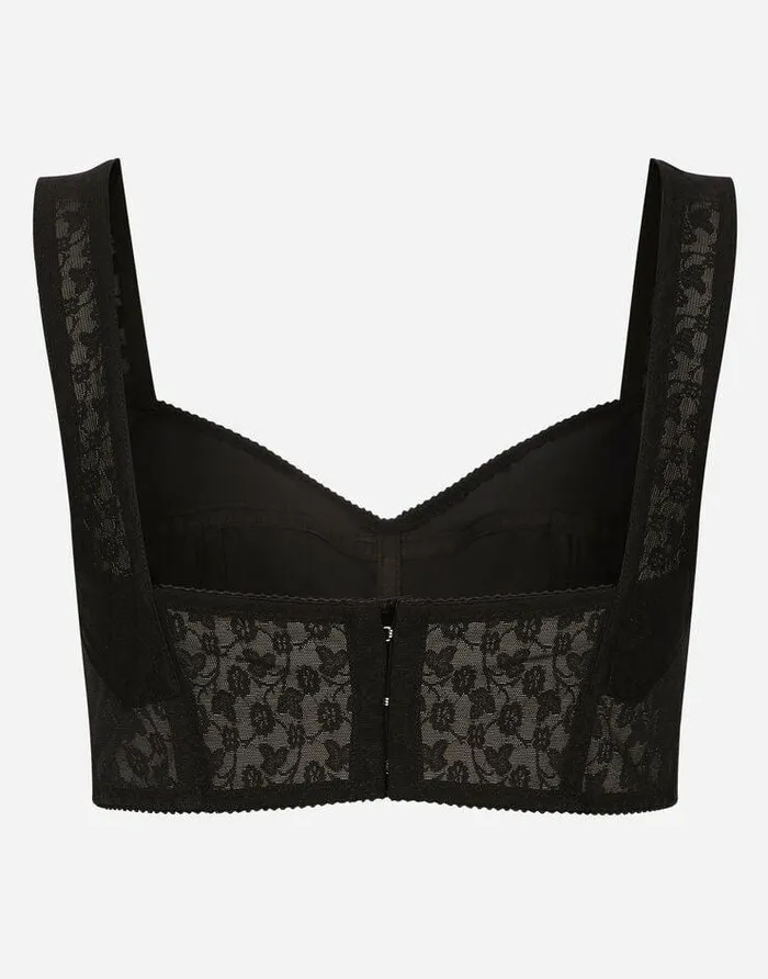 Dolce and Gabbana Shirts And Tops Women Satin Top Black