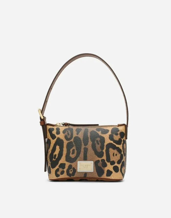 Dolce and Gabbana Shoulder And Crossbody Bags Women Leopardprint Crespo DG Shoulder Bag Multicolor Dolce and Gabbana Shoulder And Crossbody Bags Women Leopardprint Crespo DG Shoulder Bag Multicolor